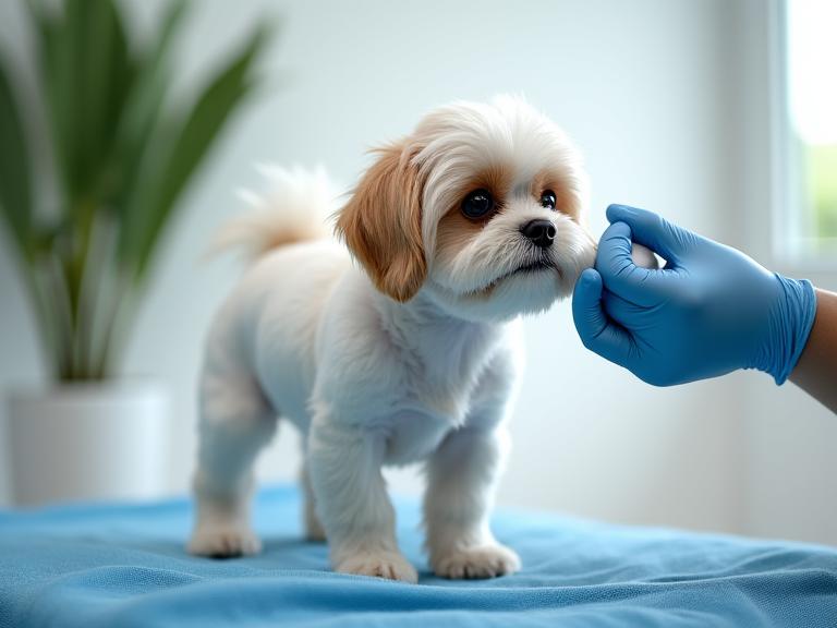 Traitement anti-puces hygiène animale